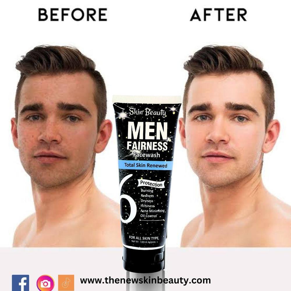 Men Fairness Face Wash,200ml -Pack Of 2