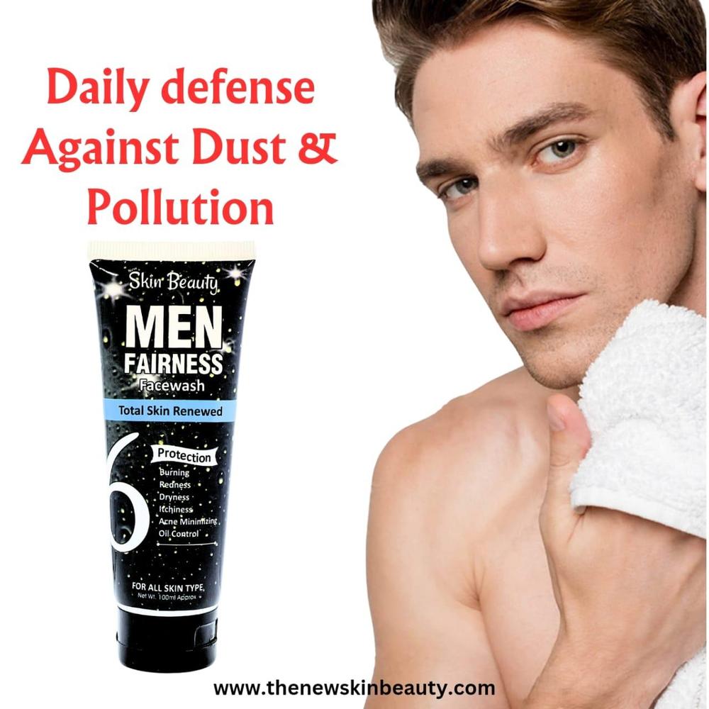 Men Fairness Face Wash,200ml -Pack Of 2